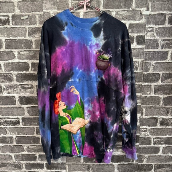tie dye hocus pocus sweatshirt